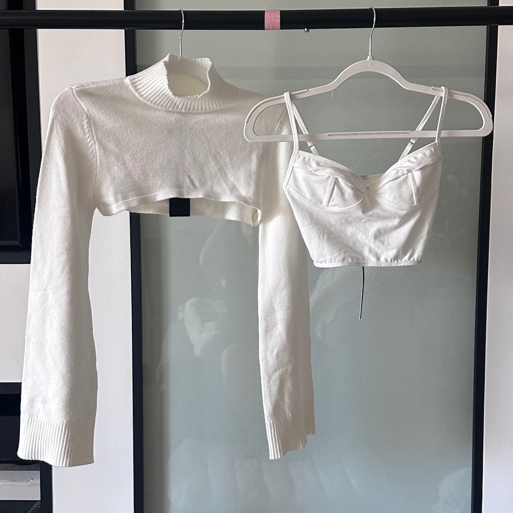 h:ours Sweater Set NWT